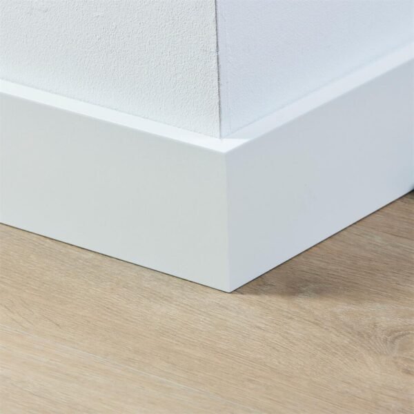 CO-PRO GELAKTE PLINT AMSTERDAM WIT 90X15